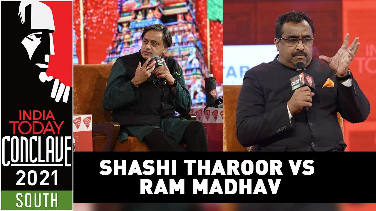 Shashi Tharoor vs Ram Madhav Face Off Over Idea Of New India, Free Speech, Dissent  | Conclave South