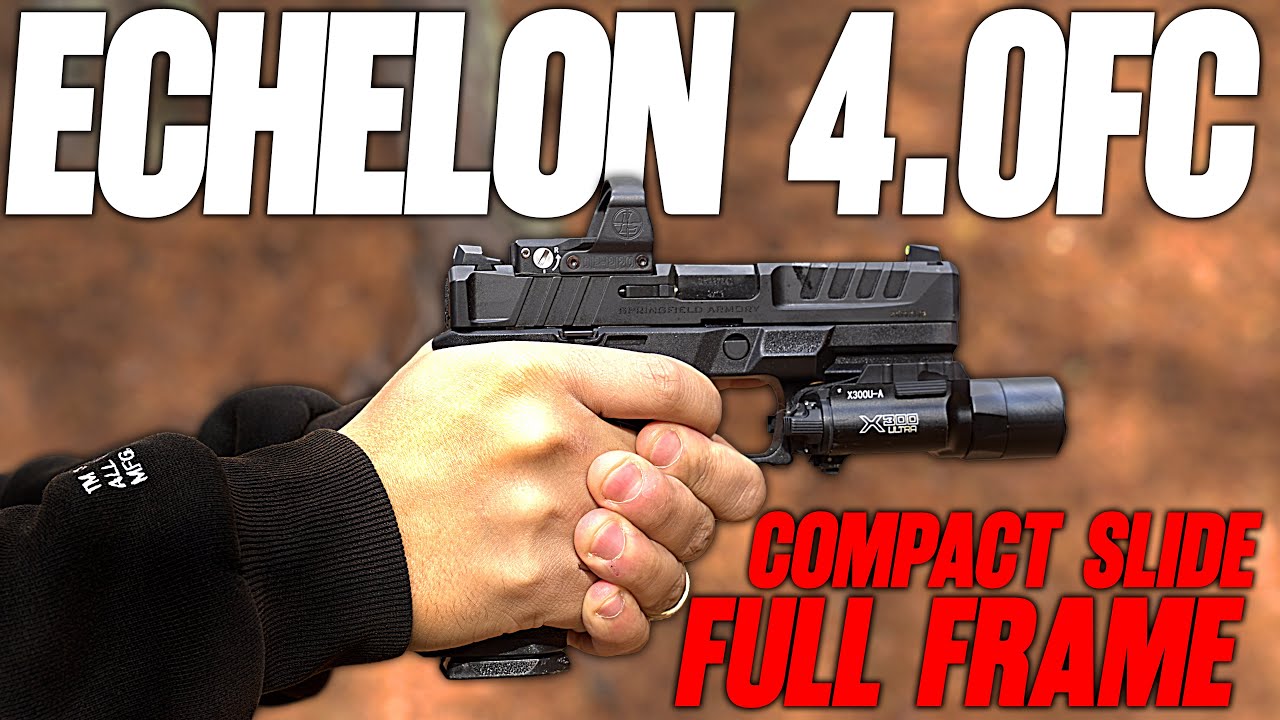 Новый Springfield Echelon 4.0FC - компактный затвор, полноразмерная рукоятка! Лучшее из двух миров!