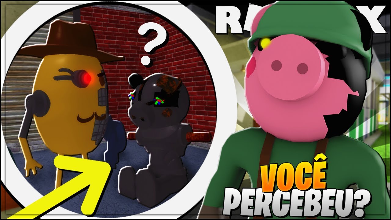 VOCÊ NUNCA PERCEBEU ISSO JOGANDO PIGGY 😱 *REVELADO o SEGREDO* | Roblox