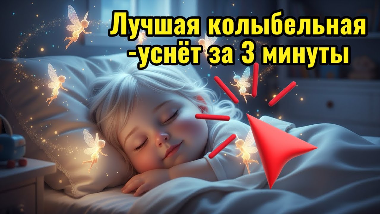 Колыбельная 😴 Лучшая колыбельная — уснёт за 3 минуты | глубокий сон для малышей