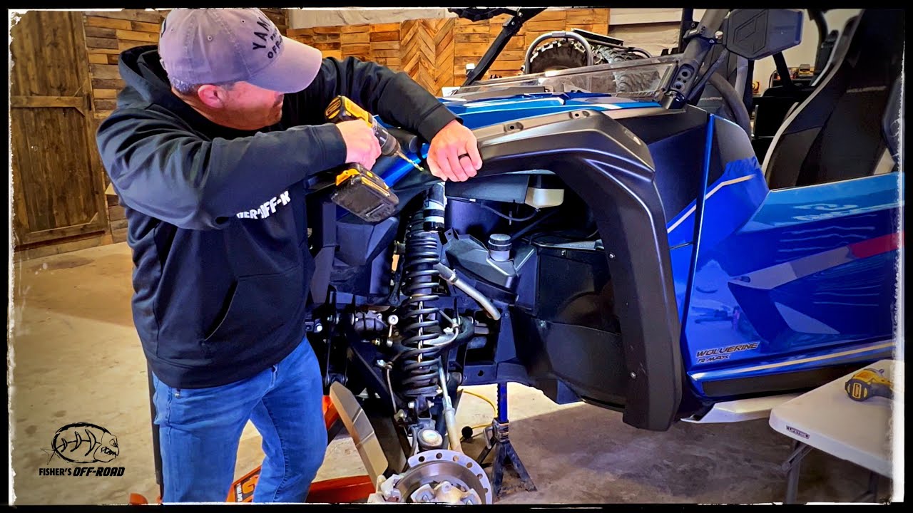 YAMAHA WOLVERINE RMAX OVERFENDERS INSTALL