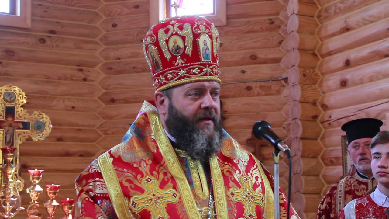 Проповідь у новоосвяченому луцькому храмі