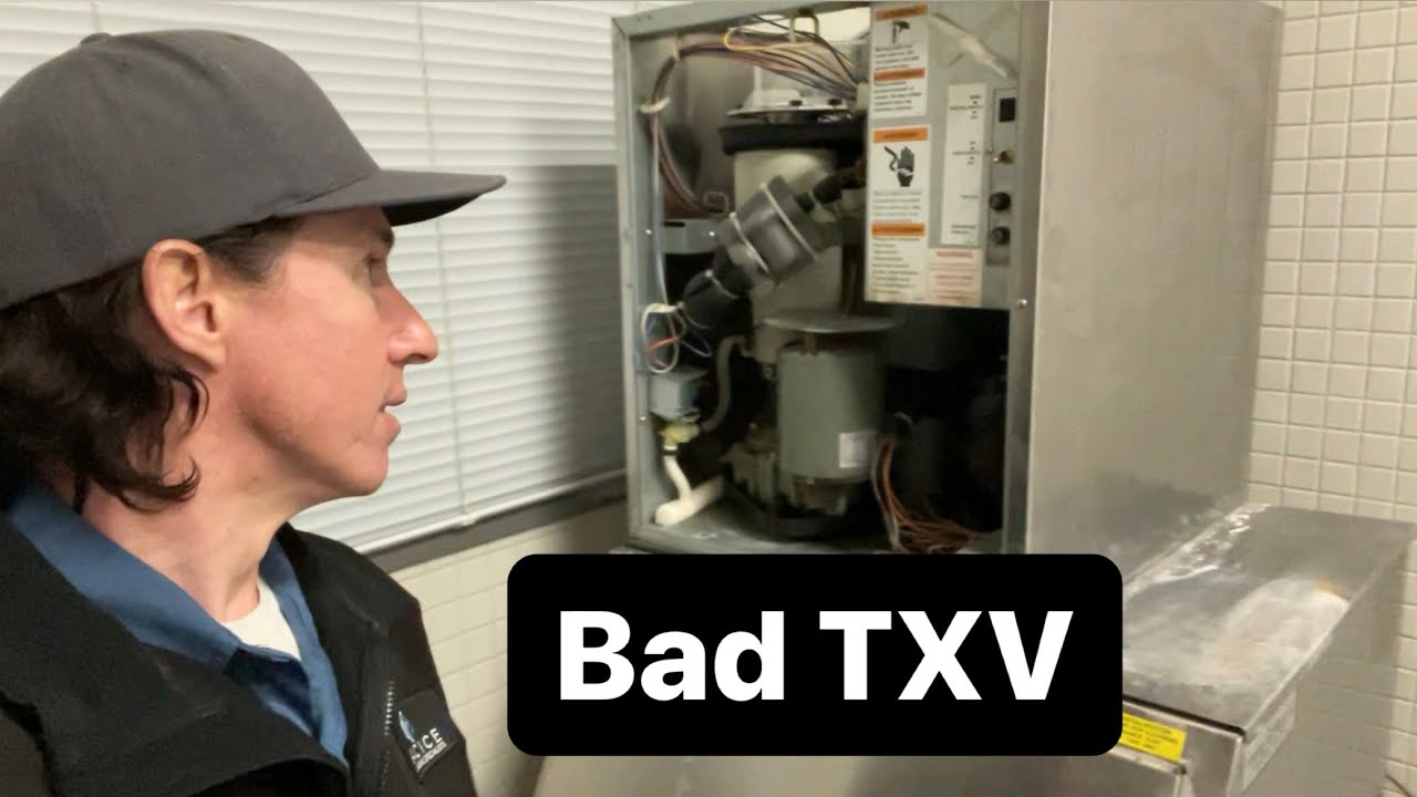 Hoshizaki ice machine troubleshooting - bad TXV