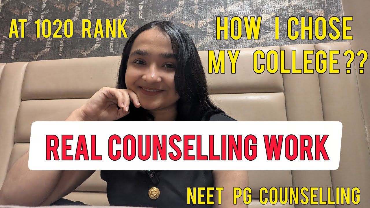 How to choose the BEST college | Real Counselling work | NEET PG 2025 Counselling 