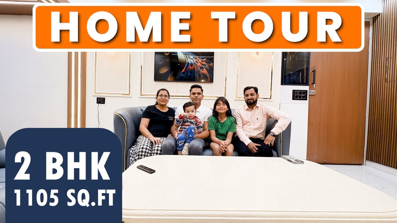 Gaur City 7th Avenue 2BHK Interior Design REVEALED!