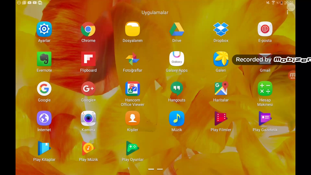 Tabletten gmail hesabı açma