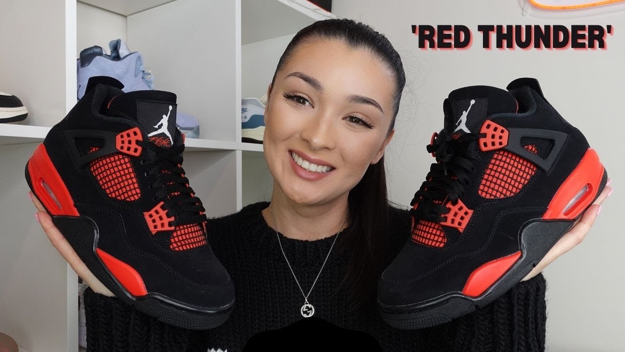Air Jordan 4 Red Thunder Review & On Foot