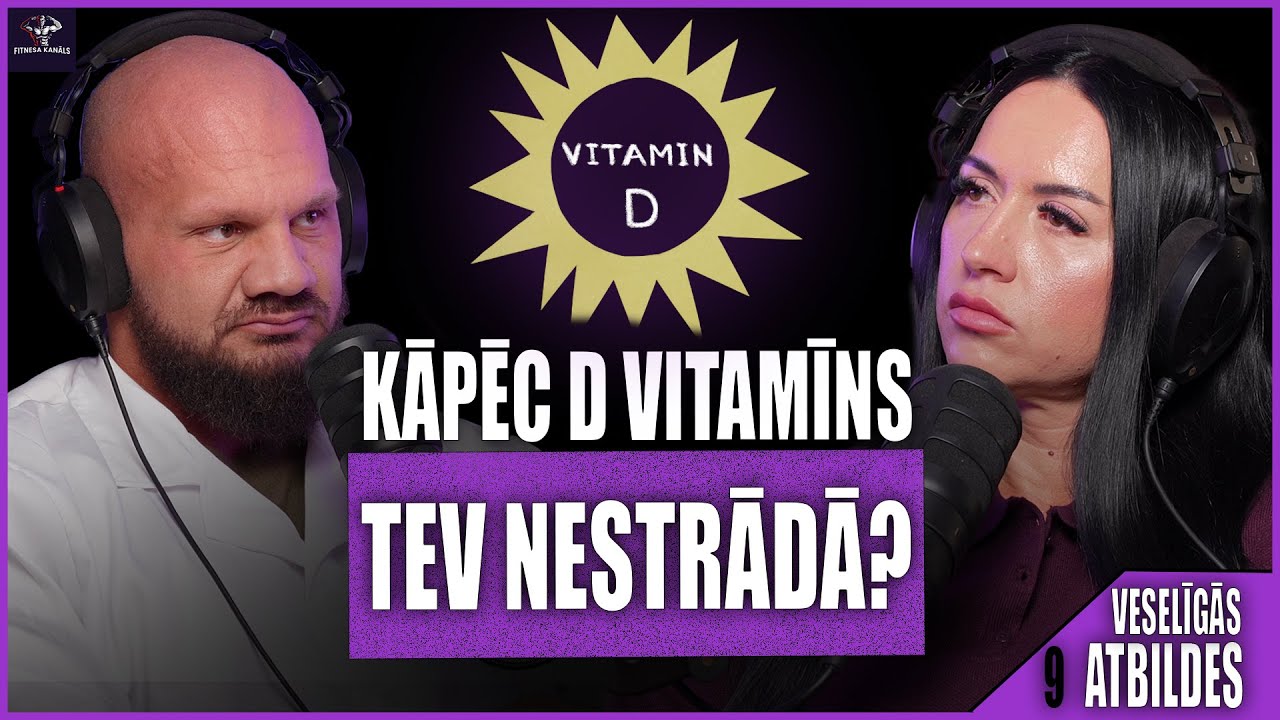 Veselīgās atbildes #009 - D vitamīns, magnijs un treniņi