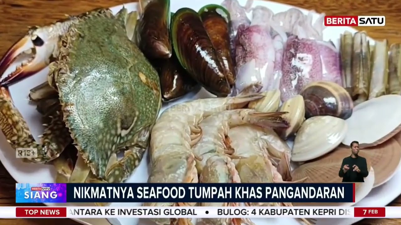 Seafood Tumpah di Pangandaran: Porsi Melimpah dan Cocok di Lidah #Beritasatu