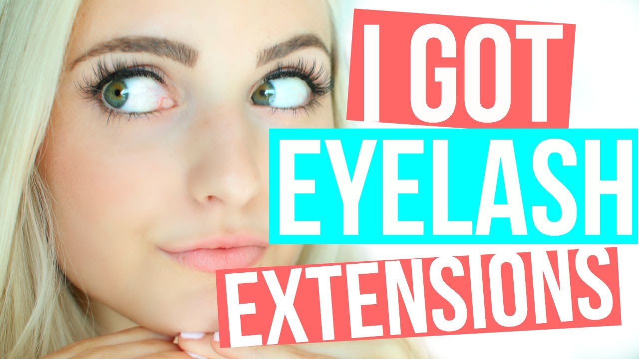 I GOT EYELASH EXTENSIONS!! | Aspyn + Parker