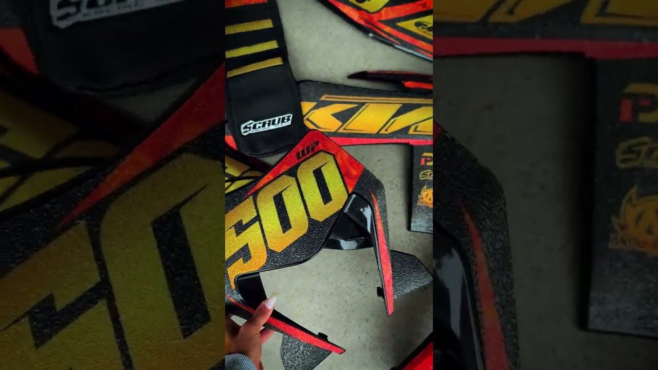 KTM X CHROME X FROZEN 💯🤯- SCRUBDesignz