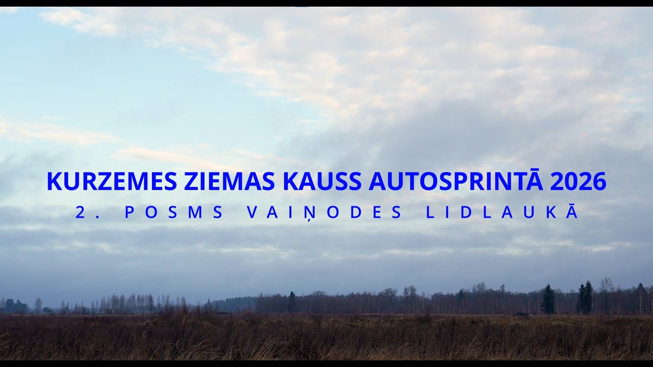 Kurzemes Ziemas Kauss Autosprintā 2026 2. Posms Vaiņodes lidlaukā