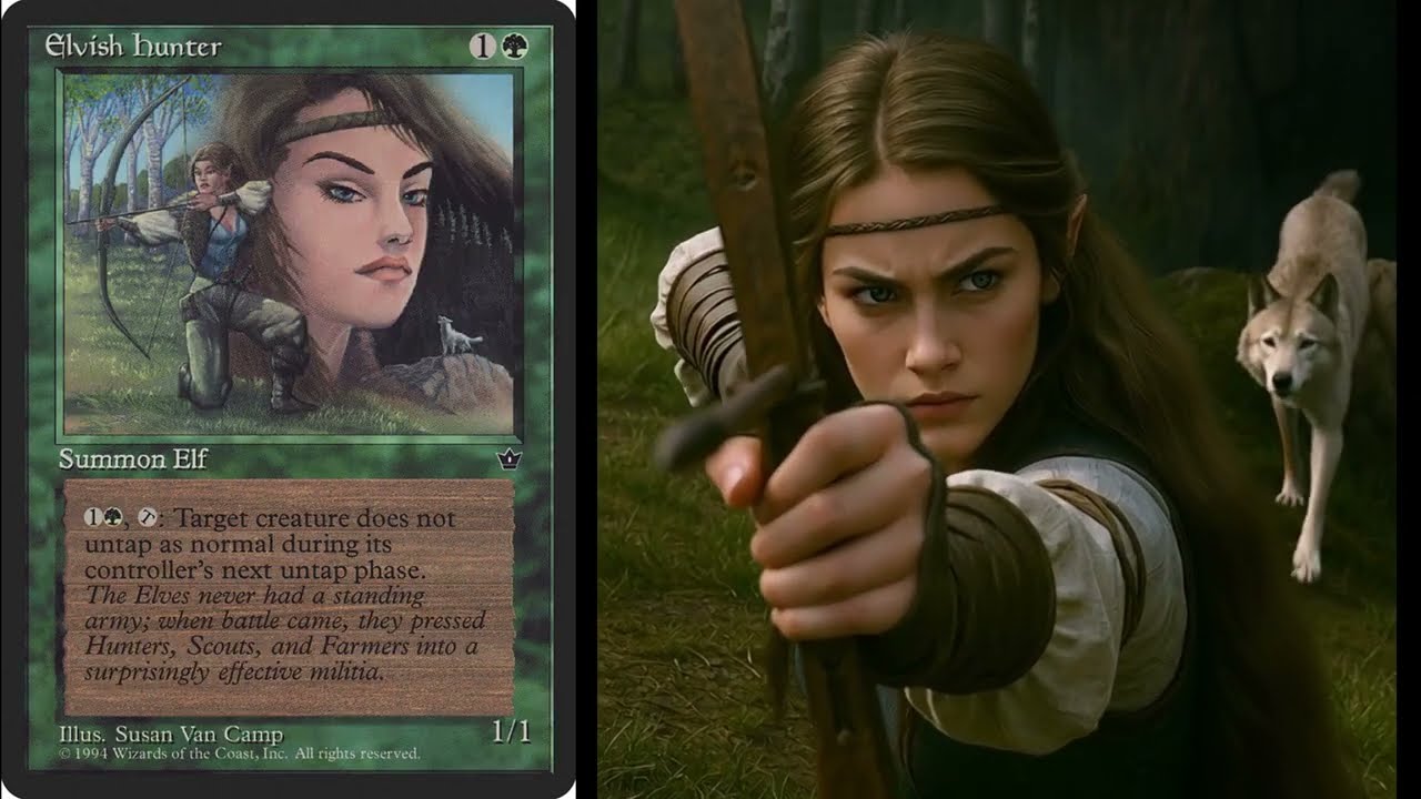 Magic the Gathering Cinematic -Fallen Empire- green cards #FEM