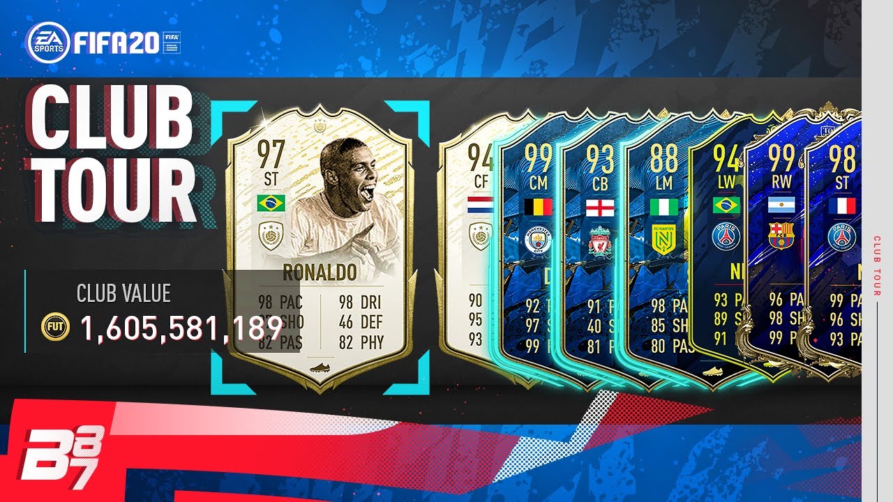 THE BEST CLUB ON FIFA! CLUB TOUR! TOTS HAS ARRIVED! | FIFA 20 ULTIMATE TEAM