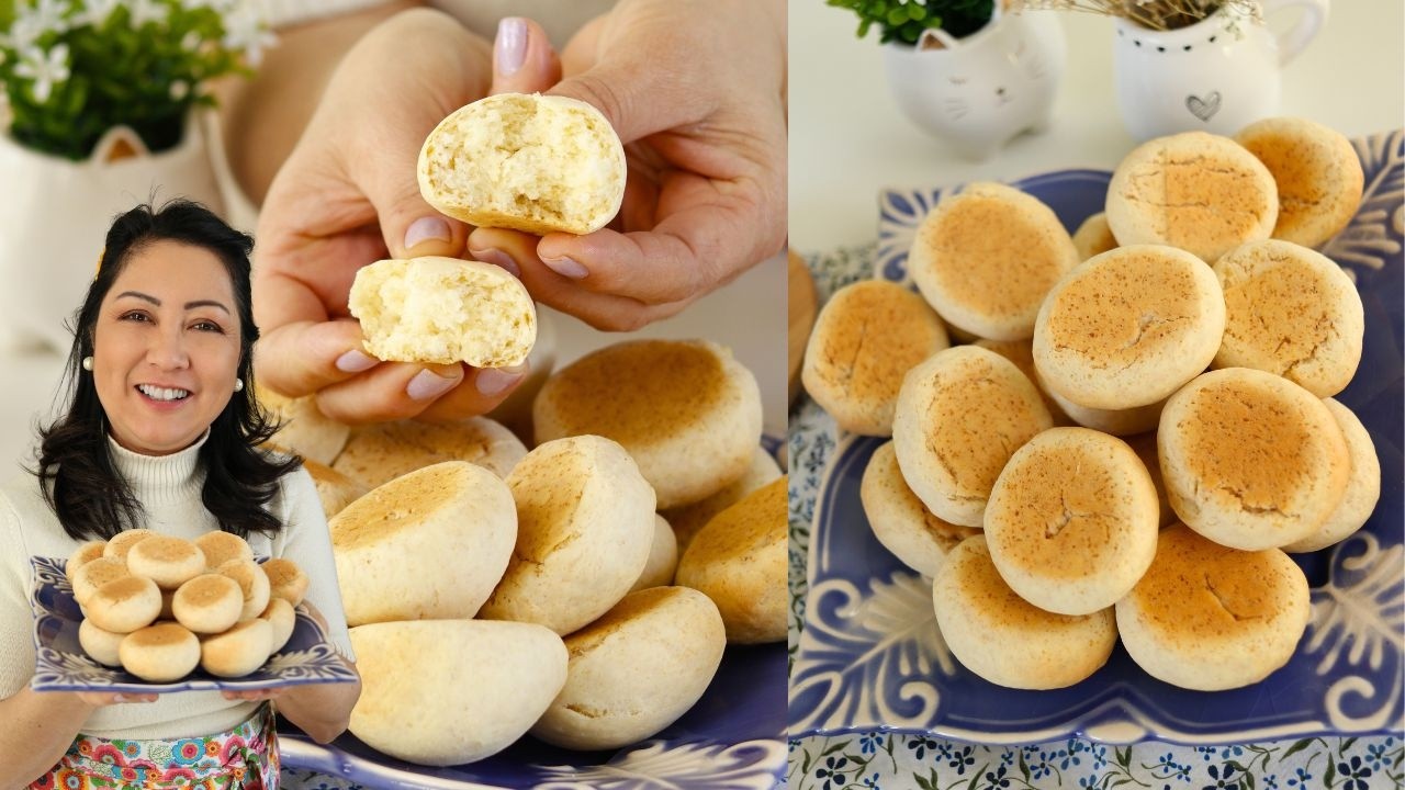 SEM OVO – BOLACHA DE CREME DE LEITE FÁCIL E DELICIOSA PARA O CAFÉ - Dika da Naka