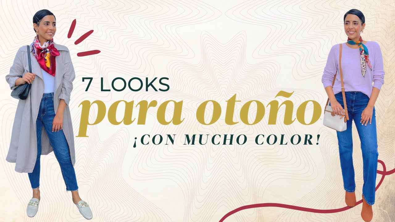 7 ideas de looks coloridos para el otoño 🍂