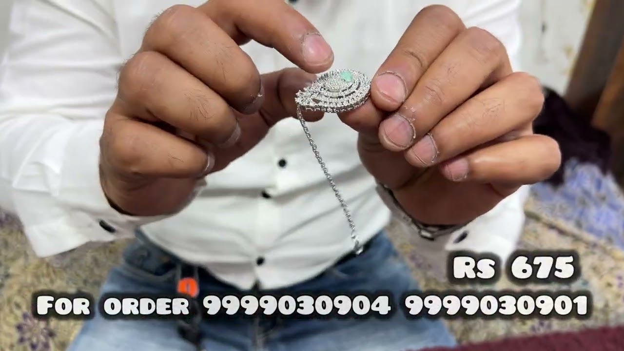 Viral American diamond necklace at cheapest price sky jewellery Sadar Bazar #wholesale #jewellery 