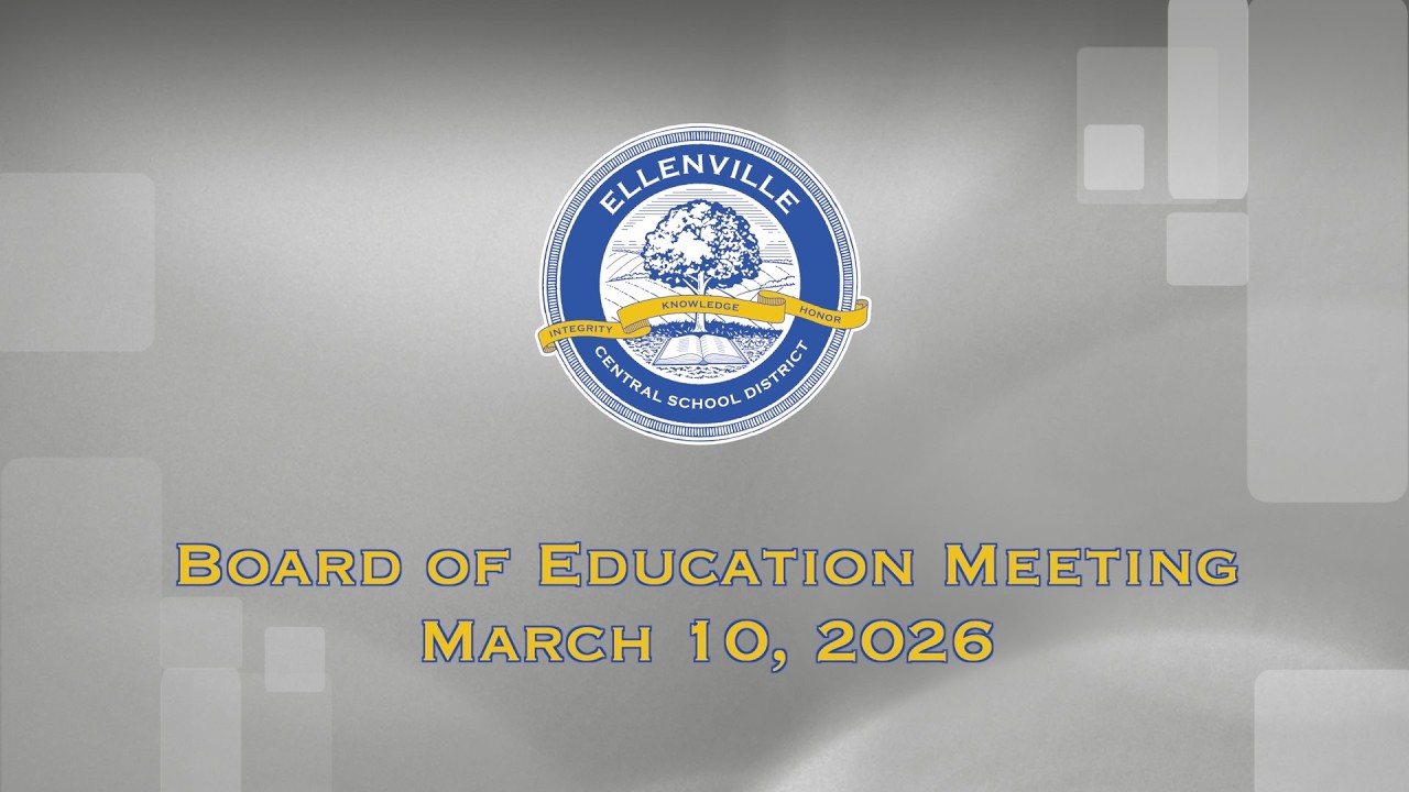 ECSD Board of Education Meeting 3/10/26