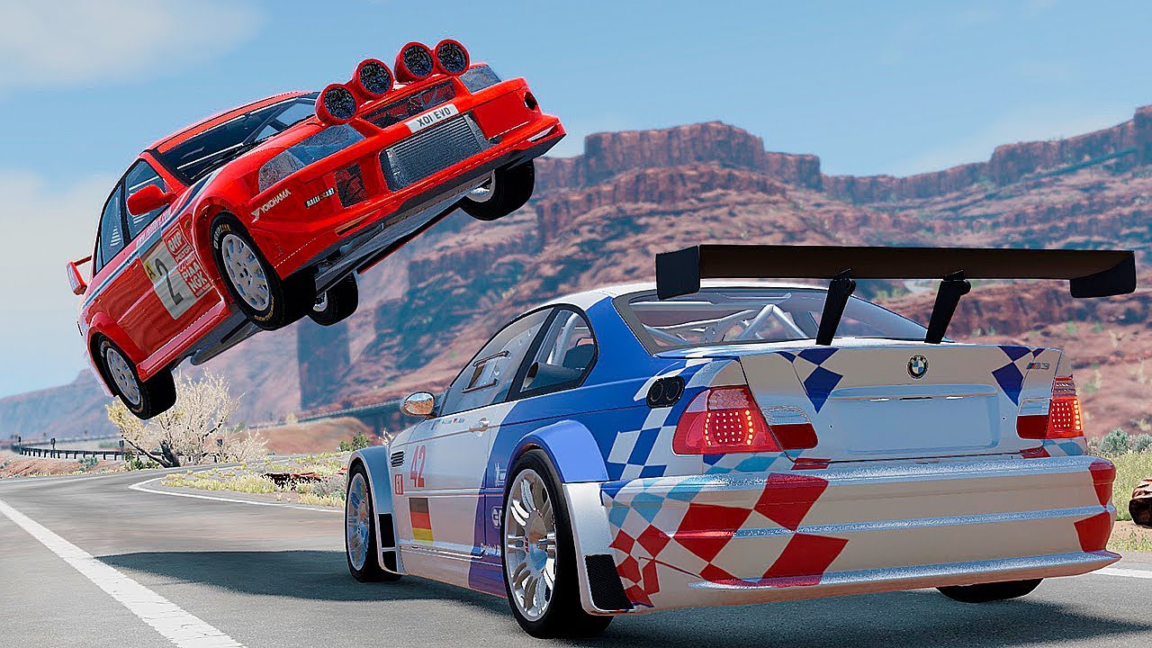 High Speed Crashes - BeamNG.Drive #5| SmashLab