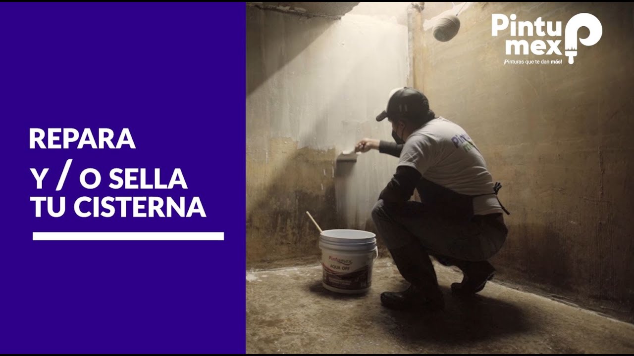 SELLA Y REPARA UNA CISTERNA