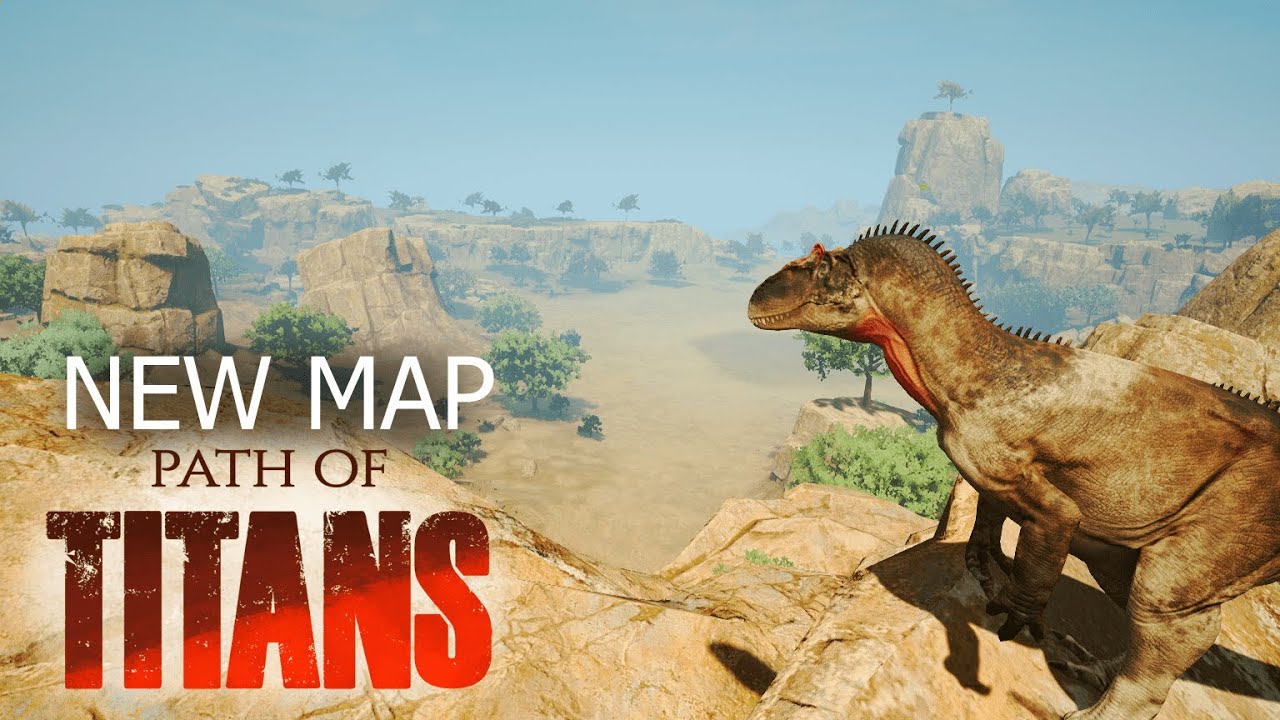 Gondwa Map Exploration | Path of Titans