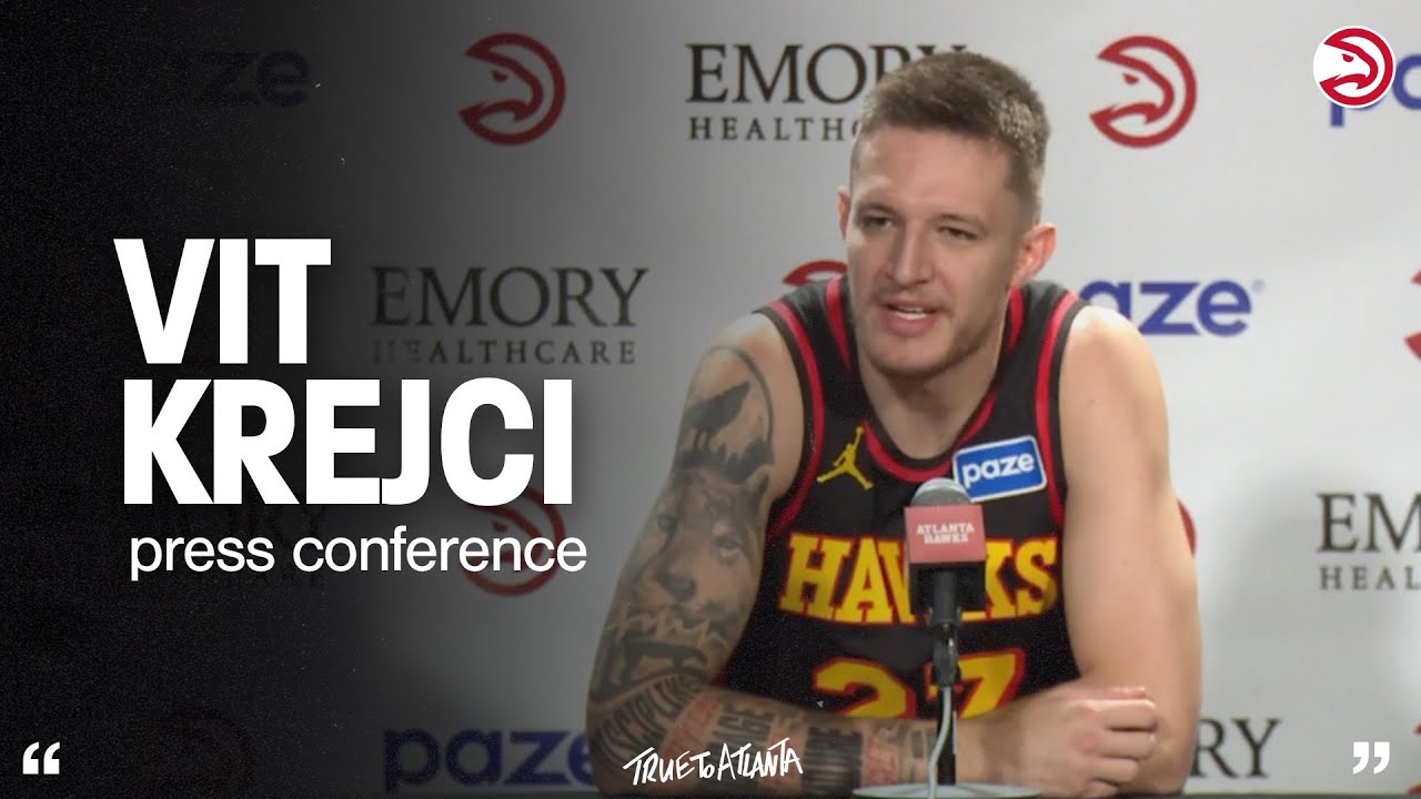 Vit Krejci Press Conference | Atlanta Hawks Media Day 2025