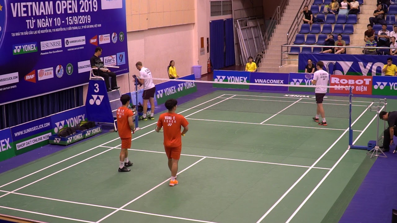 Nice Angle - NA Sung Seung/WANG Chan (Kor) vs Mark LAMSFUSS/Marvin SEIDEL | Vietnam Open 2019