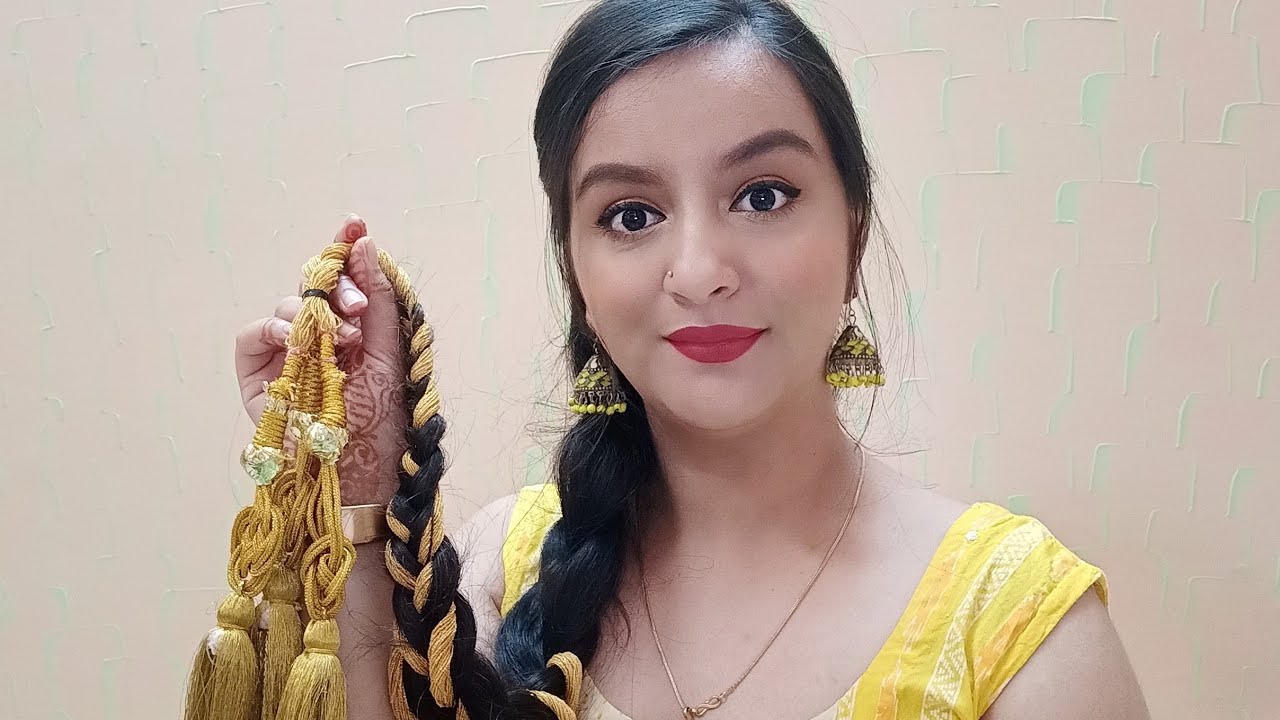 परांदा लगाने का आसान तरीका || Easiest way to apply paranda || #paranda