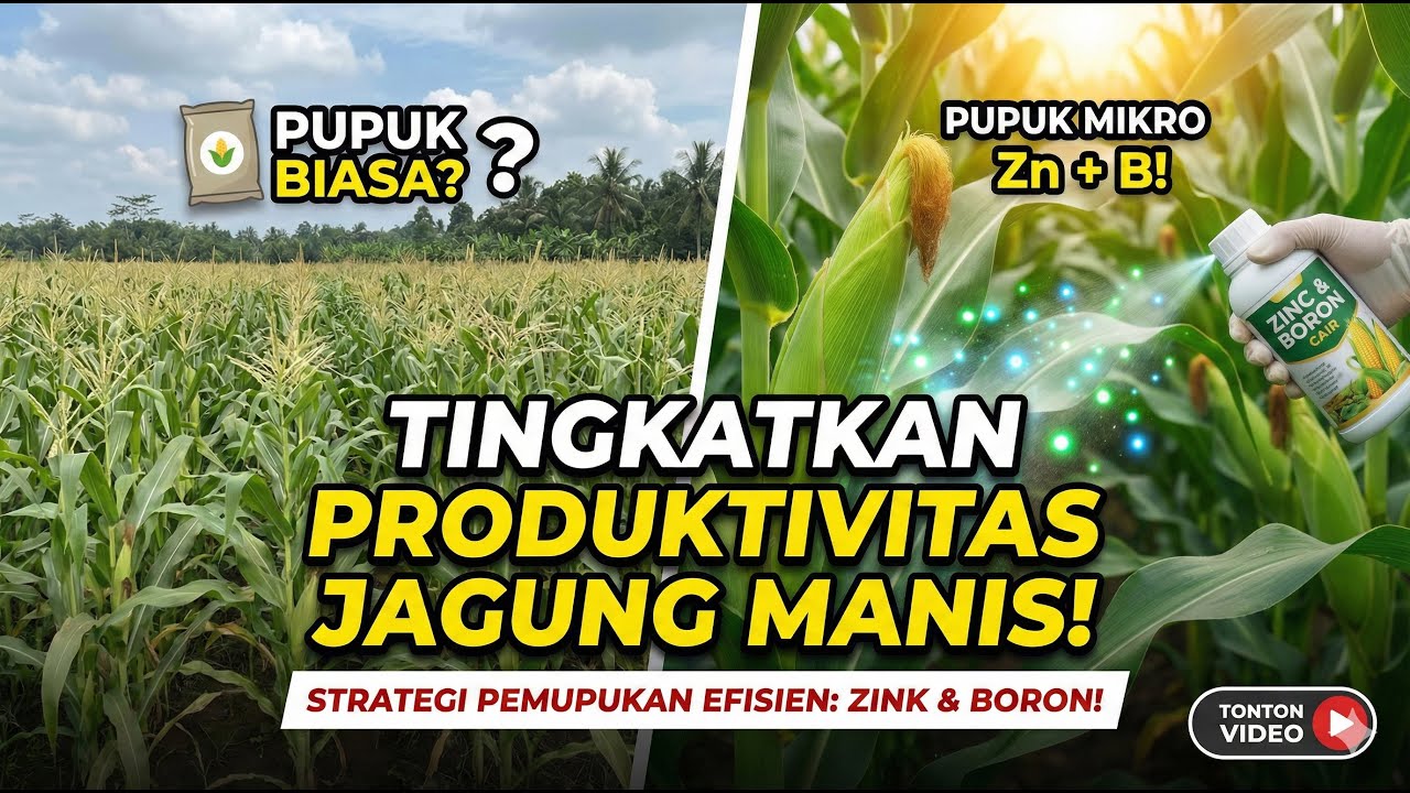NUTRISI MIKRO ESENSIAL Untuk Tanaman Jagung!