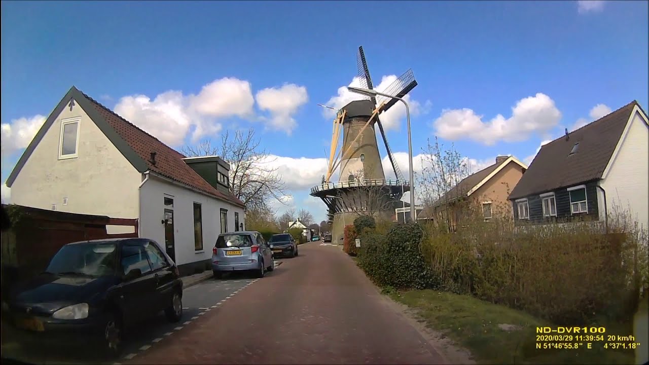 Rondje door 's-Gravendeel op zondag 29 maart 2020