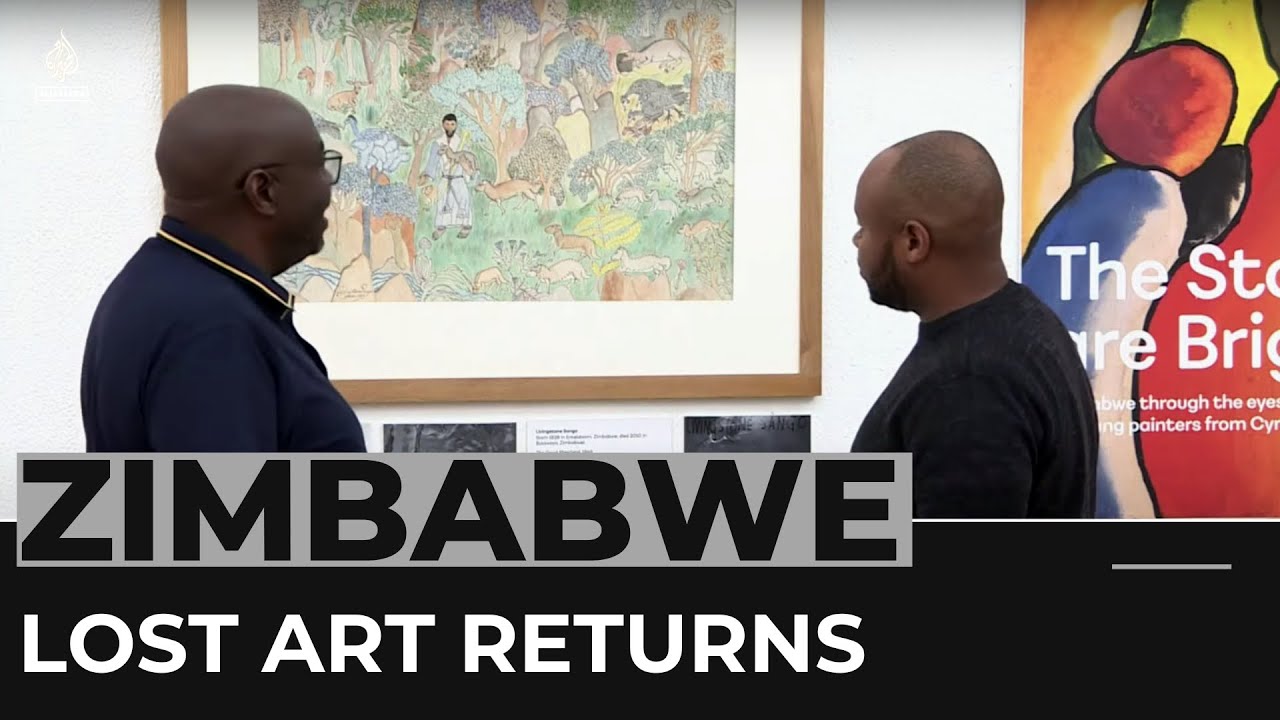 Zimbabwe's lost art found in a London church basement