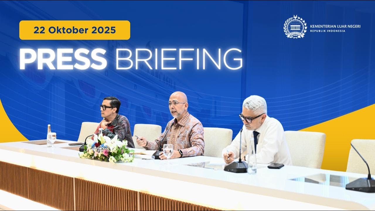 Press Briefing KTT ASEAN & APEC 22 Oktober 2025