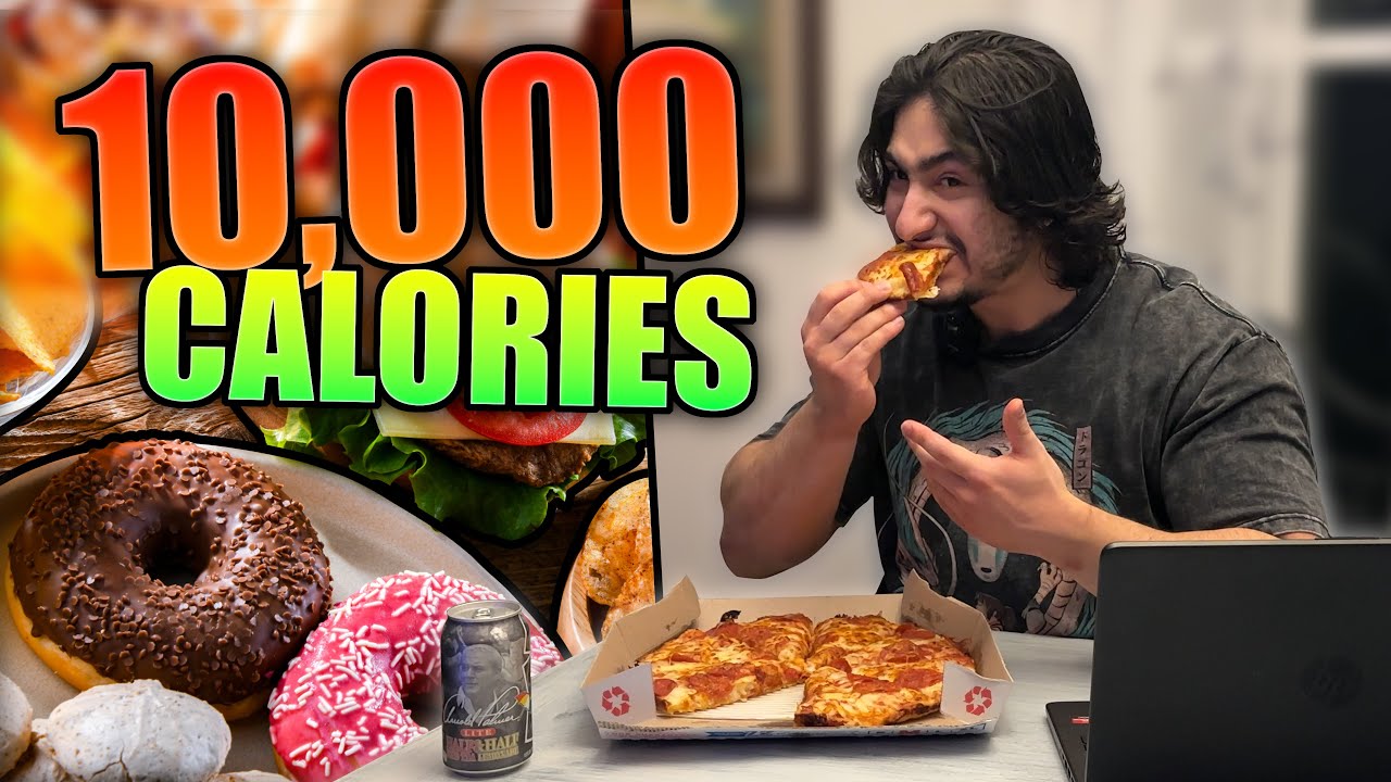 2024 Winter Arc #9 | 10,000 Calorie Challenge