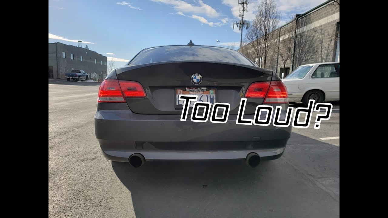 Best sounding BMW 335? N54 Exhaust Overview/Muffler Delete and Catless Downpipes