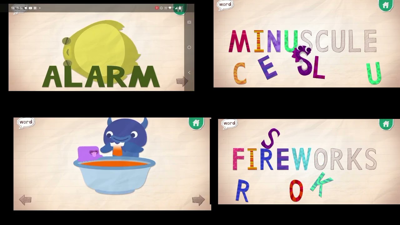 Endless Alphabet 4 parison