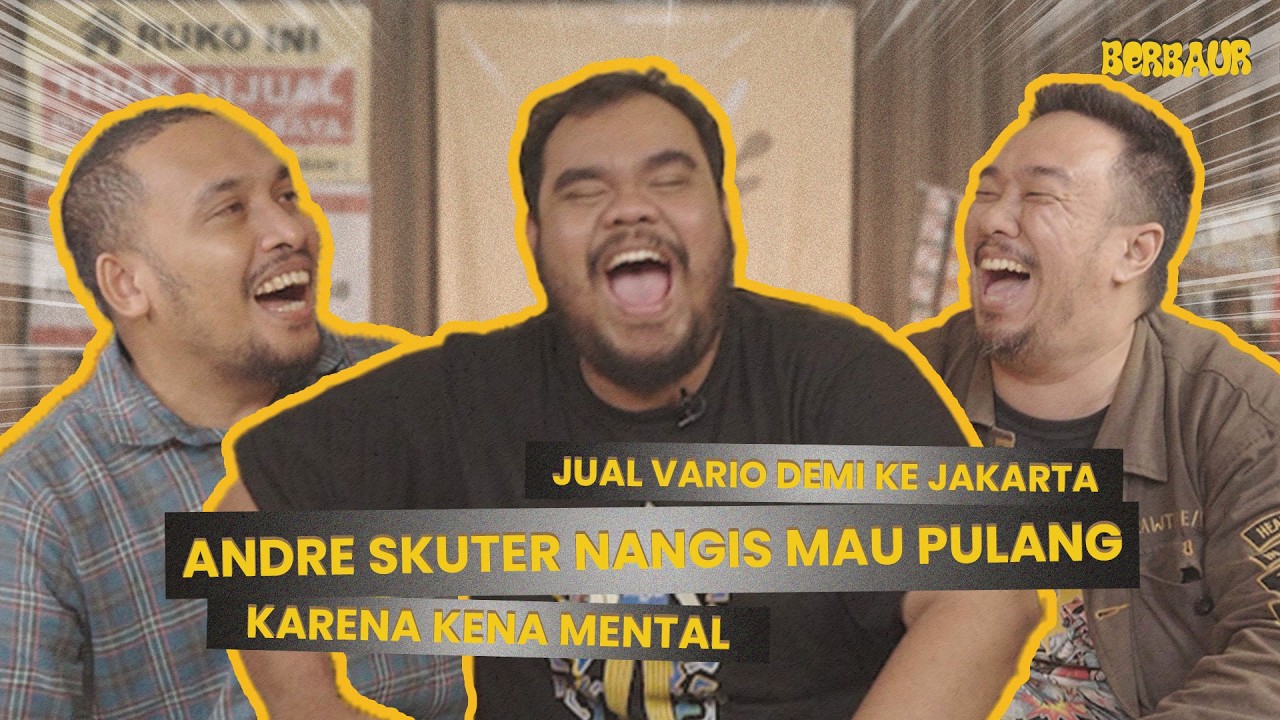 BERBAUR - EPS. 50 ANDRE SKUTER PERTAMA KALI OPEN MIC DI JAKARTA BARAT LANGSUNG KENA MENTAL