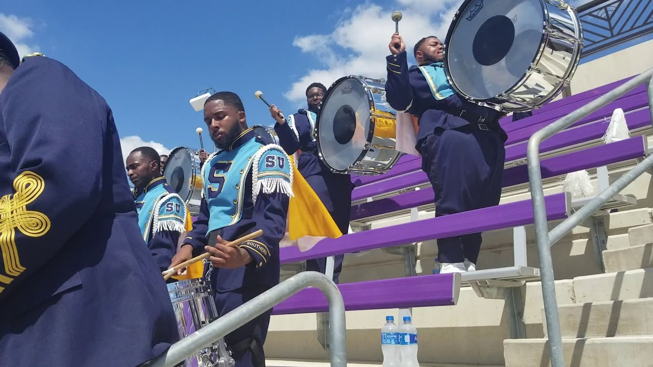 Southern University Drumline vs TCU 2018 