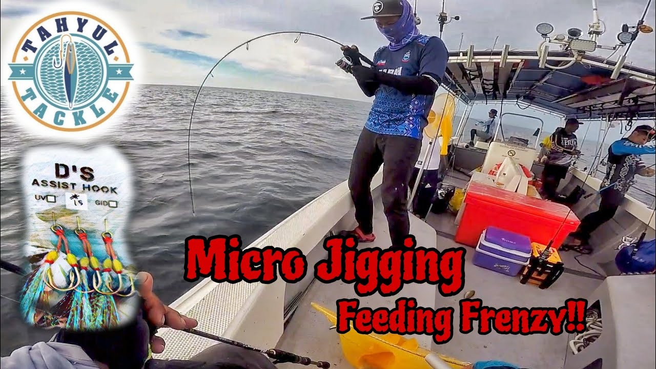 MICRO JIGGING FEEDING FRENZY!!  REEL SEASIR TINGHE MENJERIT...