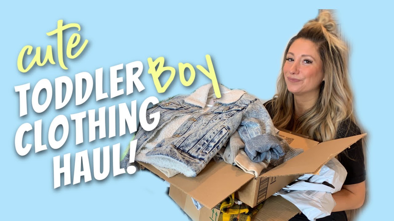 Toddler Boys Fall | Winter Clothing Haul | Cute Toddler Boys Clothes | Amber Unraveled