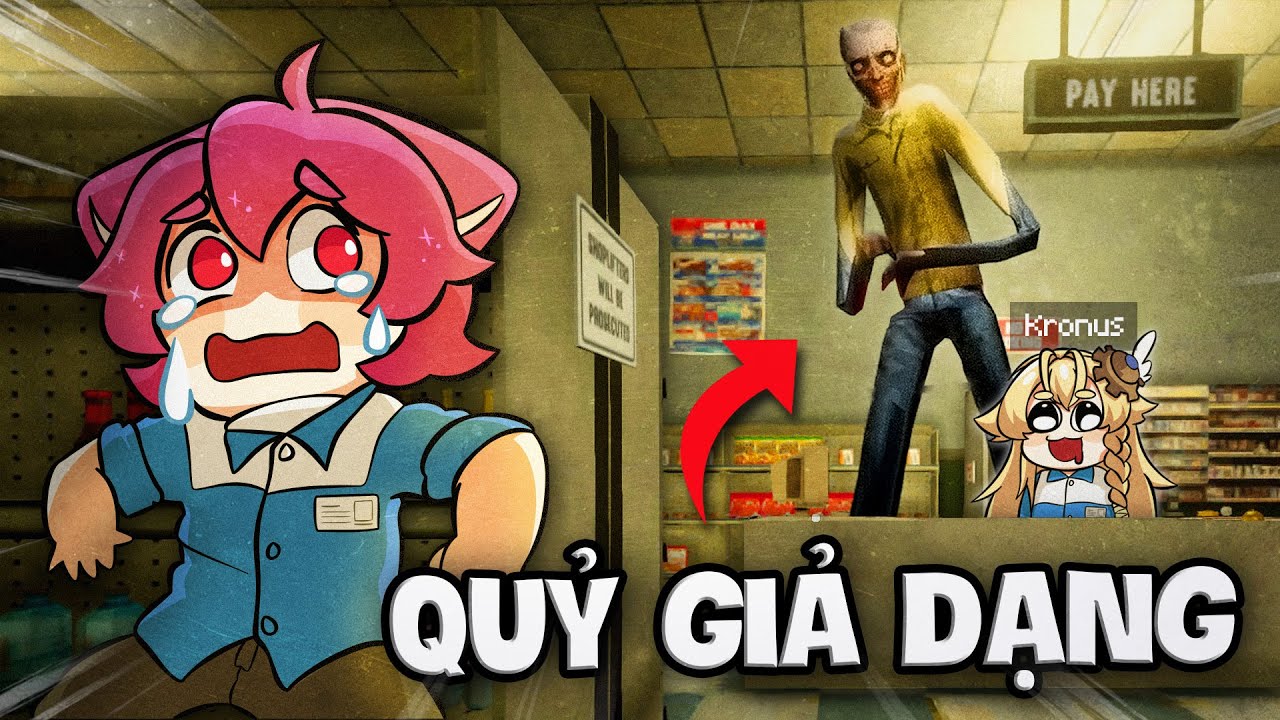 QUỶ GIẢ DẠNG TRONG CỬA HÀNG BỌN TÔI | Shift At Midnight
