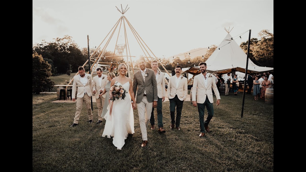 Mikaela + Ben's Gold Coast Farmhouse Wedding Film