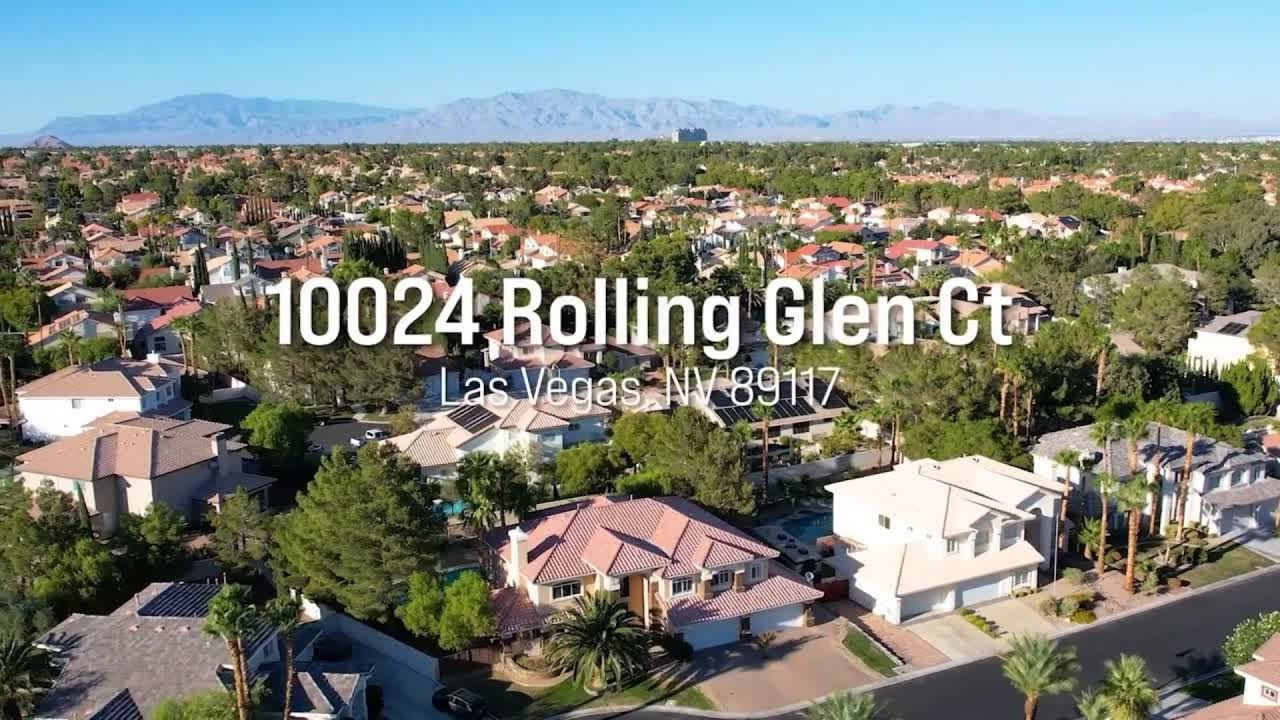 $1.4 Million Las Vegas Guard Gated Luxury Estate Tour | 7 Bedrooms + Resort-Style Backyard
