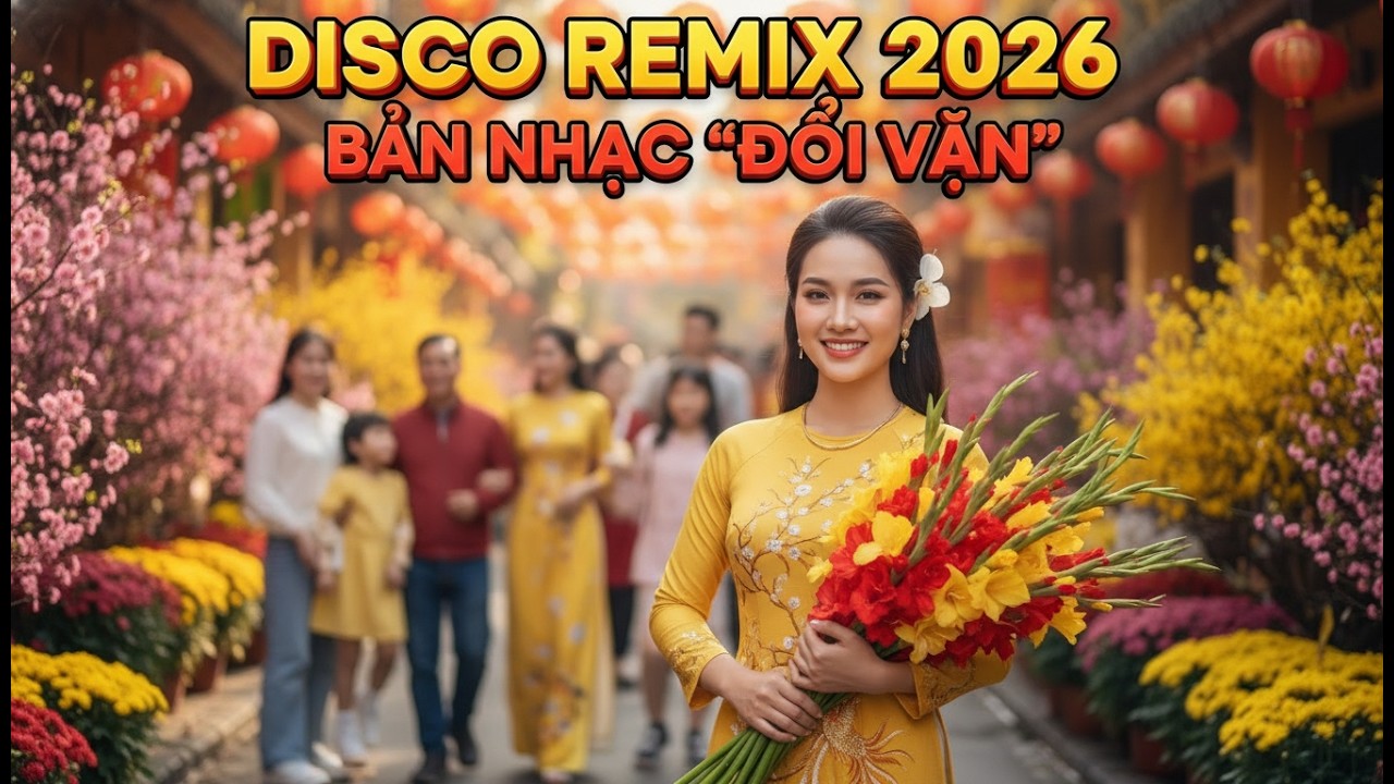 👉 Disco Remix 2026  Hành Trình Xuân Viên Mãn – Bản Nhạc  Đổi Vận , Bass Nện Cực Cháy Khai Xuân Đại