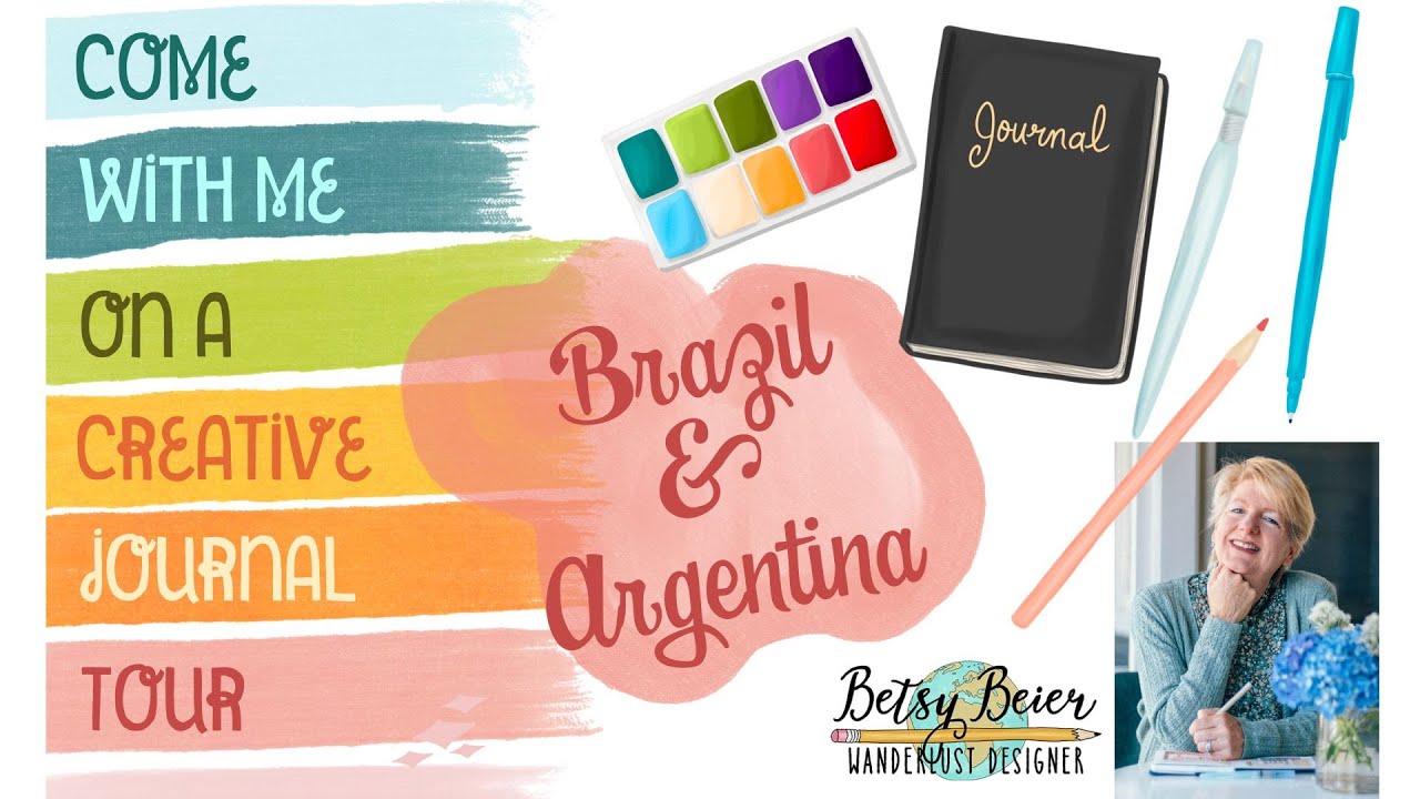 Creative Journal Sketchbook Tour  - Brazil and Argentina 1992