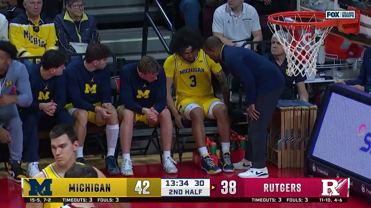 Roddy Gayle Jr 2024-2025 Season Makes - Michigan - NCAA