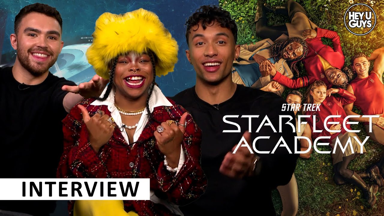 Sandro Rosta, Kerrice Brooks & George Hawkins on Star Trek&rsquo;s New Generation: Starfleet Academy