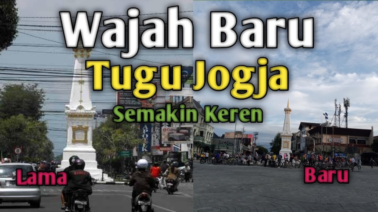 WAJAH BARU TUGU JOGJA SEMAKIN KEREN | Tanpa Kabel Melintang | CarVlog