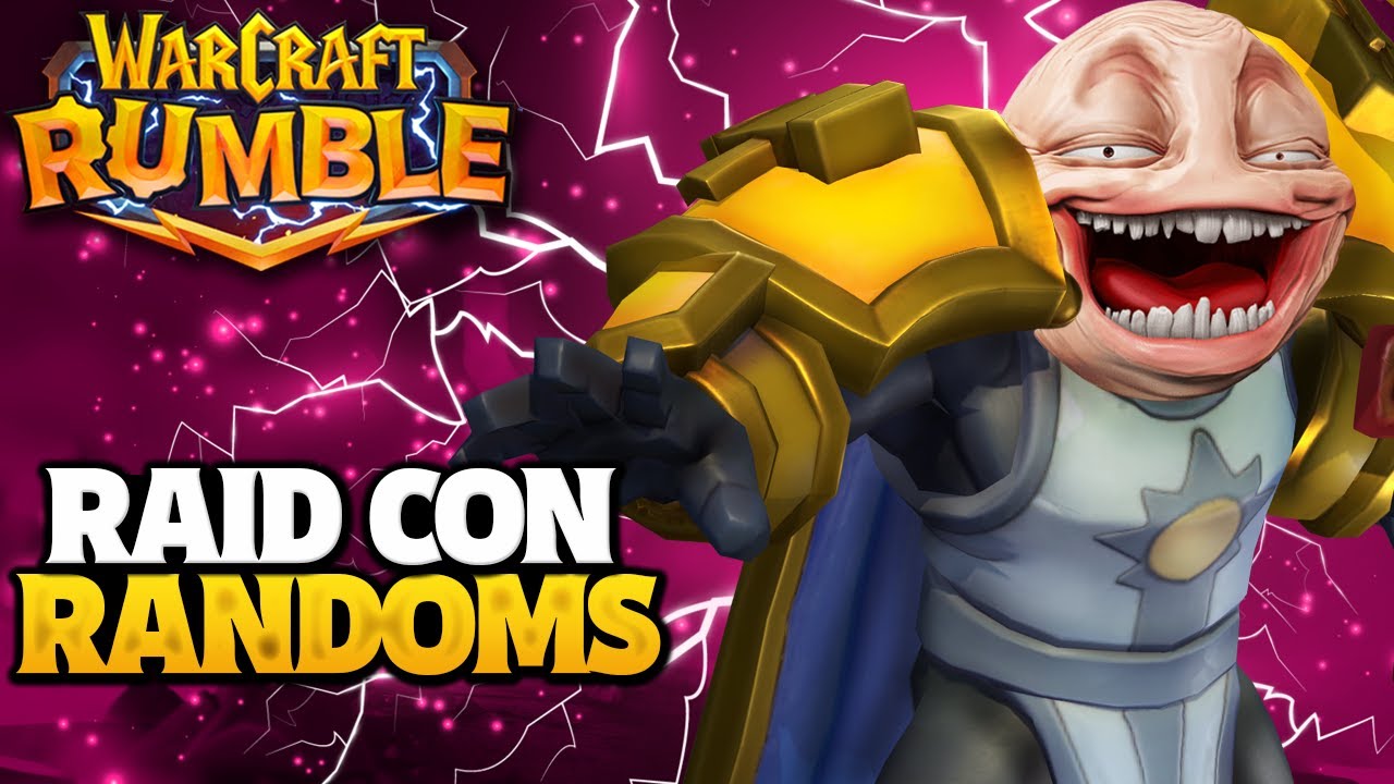 ¿ES POSIBLE COMPLETAR LA RAID CON RANDOMS? MOLTEN CORE | WARCRAFT RUMBLE