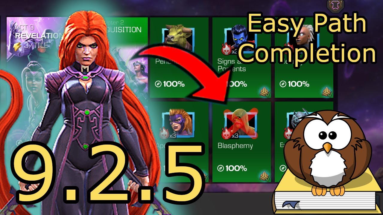 EVERYTHING you need to know to defeat 9.2.5 Blasphemy - 2025 - MCOC
