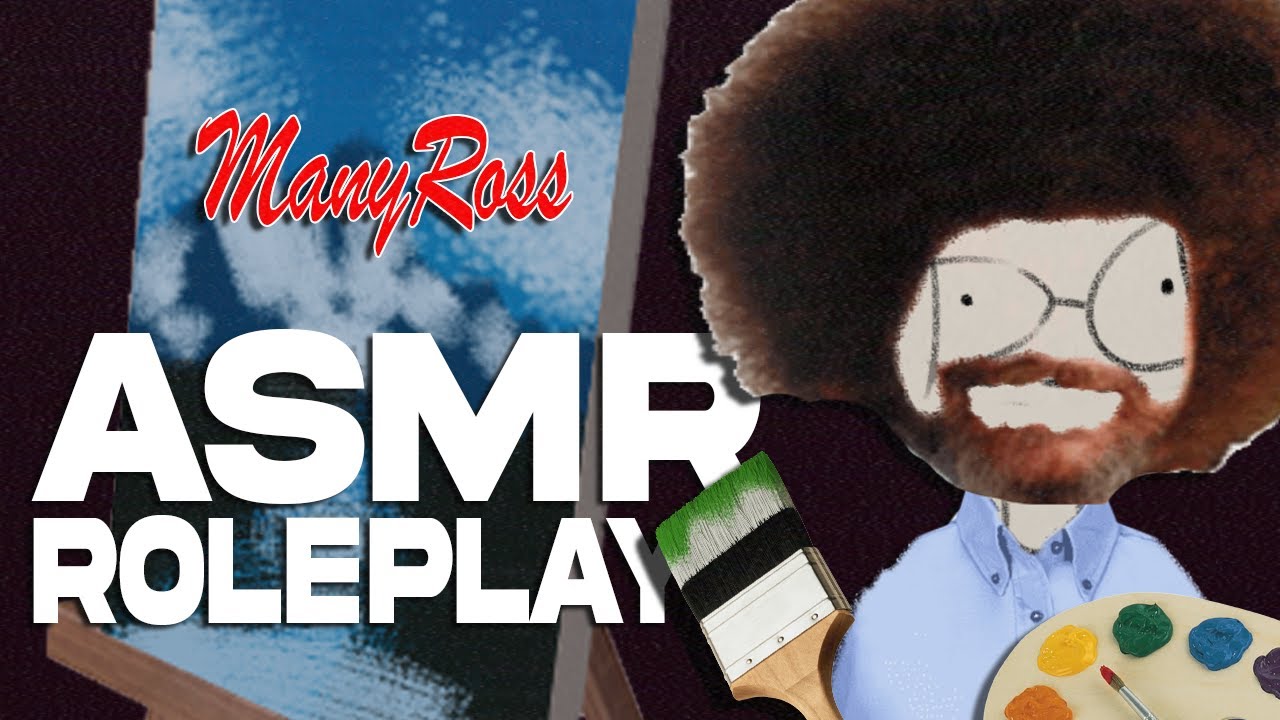 Many Ross - Pintándote la cara para relajarte🎨| ASMR Roleplay en español